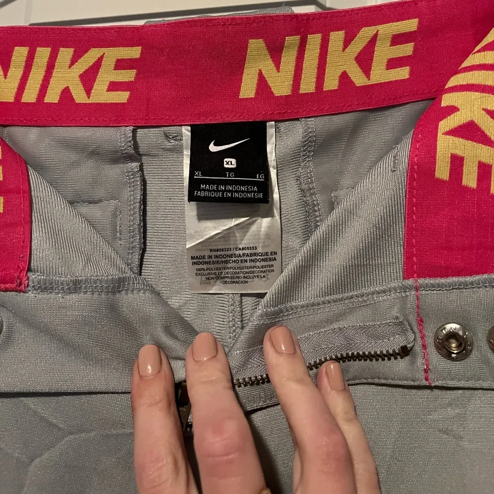 Nike Girls' Diamond Invader ¾ Length Fastpitch Pants Youth Size XL - Picture 4 of 13